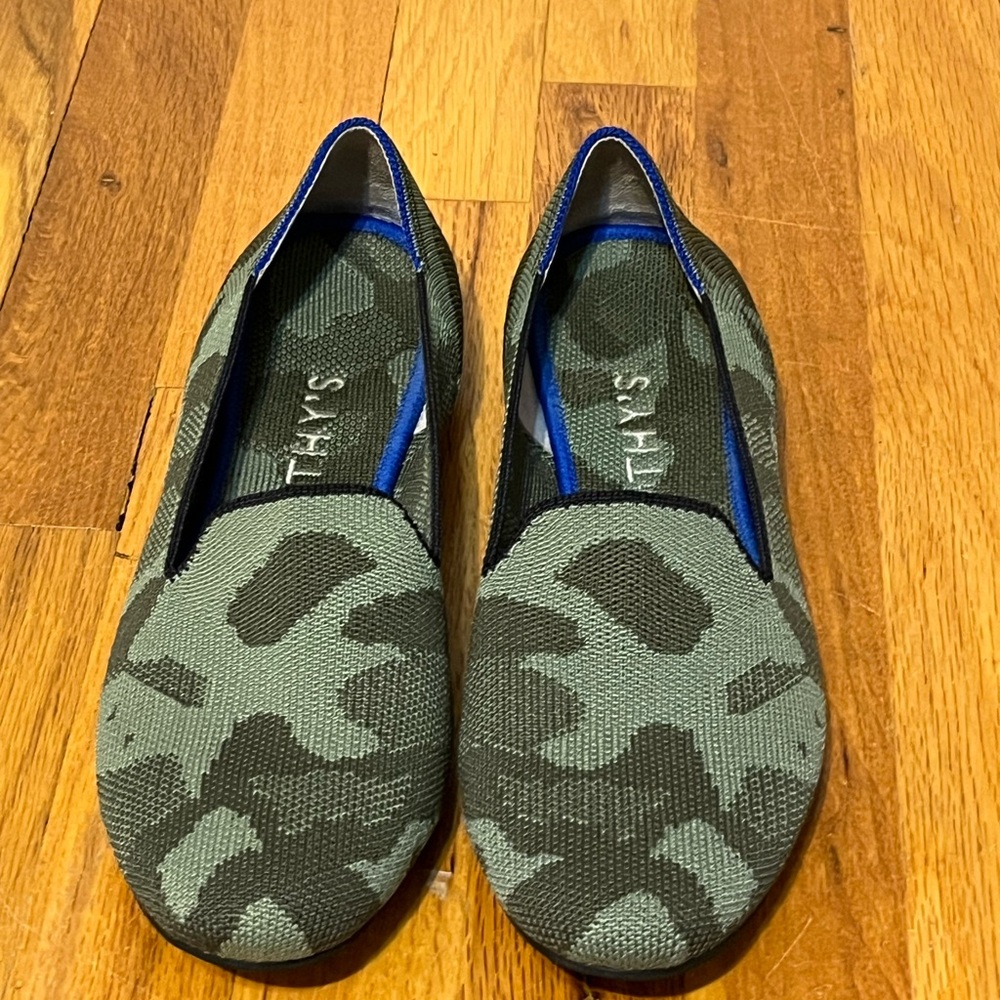 Rothy’s Women's Olive Camo Flats